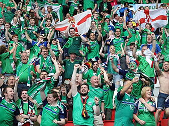Northern Ireland fans are gett...